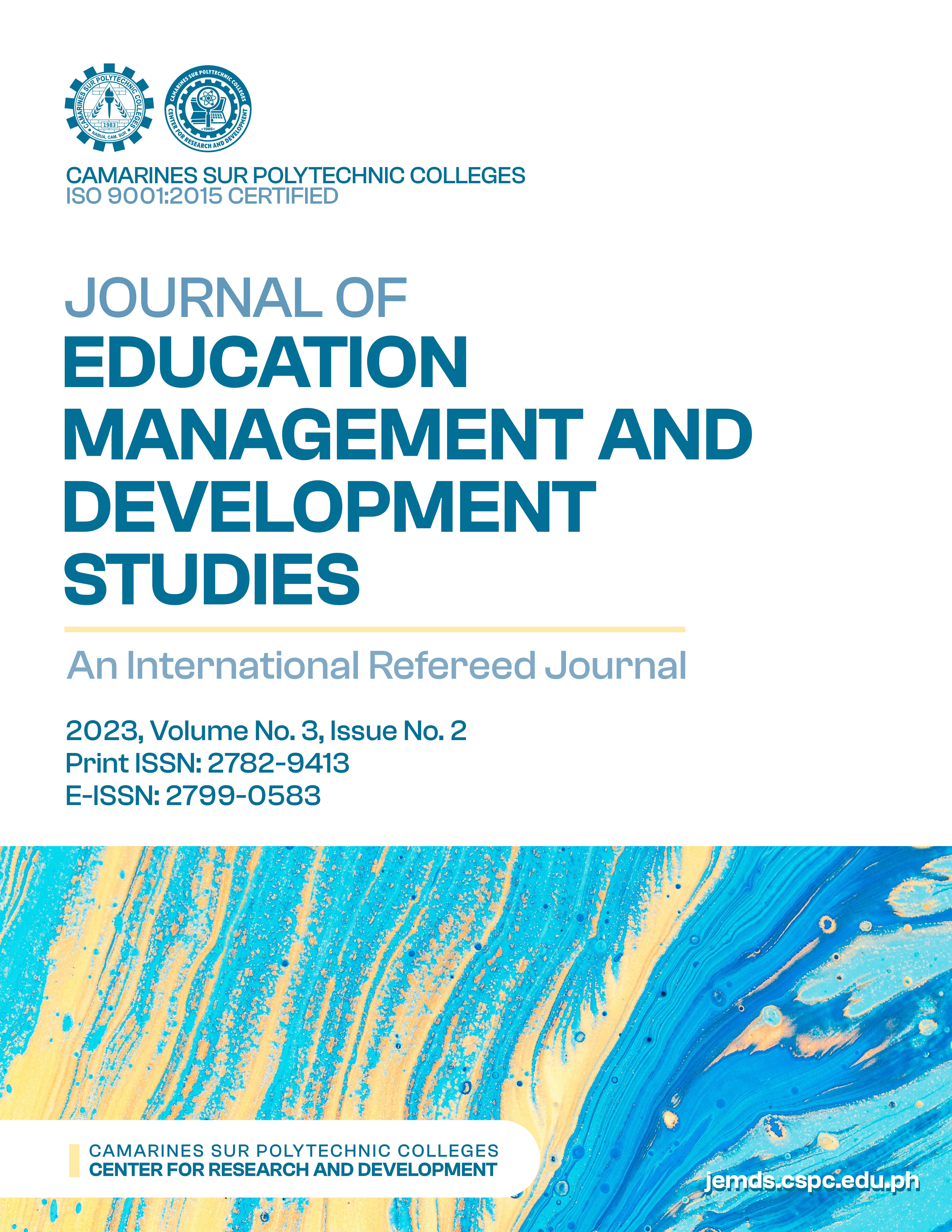 Journal of Education, Management and Development Studies