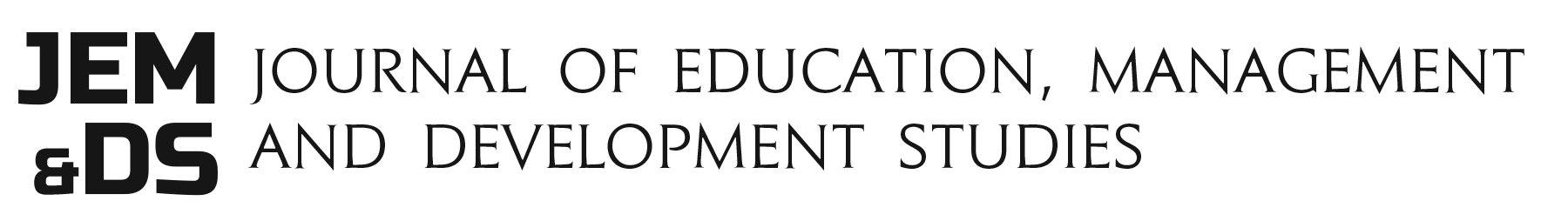 Journal of Education, Management and Development Studies